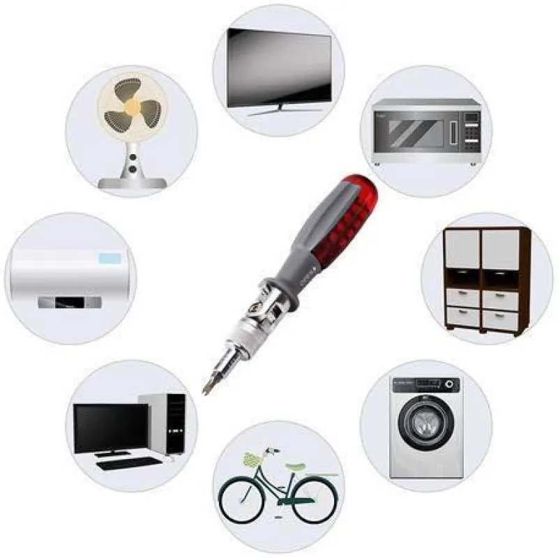 Cozy Living Outdoor-Artikel|Heimwerkzeuge-Verstellbarer Sechskantschraubendrehersatz – Mehrzweck-Werkzeugsatz