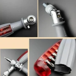 Cozy Living Outdoor-Artikel|Heimwerkzeuge-Verstellbarer Sechskantschraubendrehersatz – Mehrzweck-Werkzeugsatz