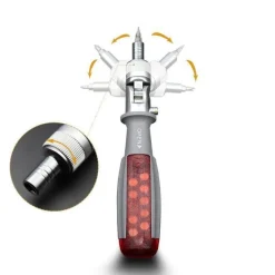 Cozy Living Outdoor-Artikel|Heimwerkzeuge-Verstellbarer Sechskantschraubendrehersatz – Mehrzweck-Werkzeugsatz