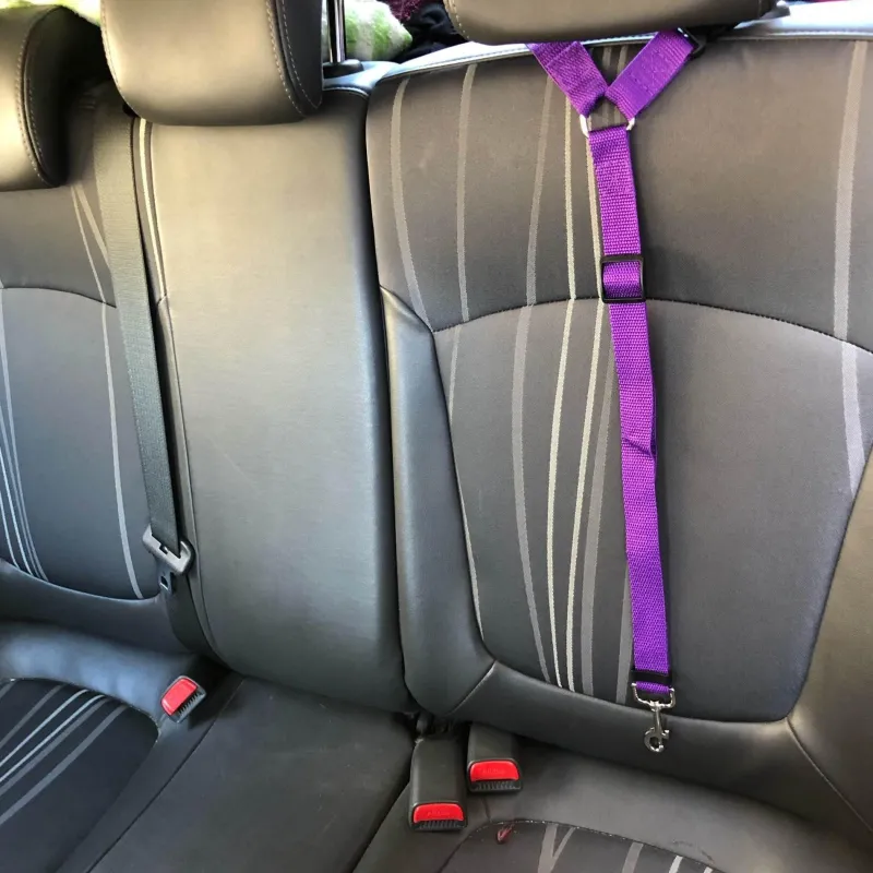 Furendo Autozubehör|Automobilindustrie-Verstellbarer Sicherheitsgurt für Hunde im Auto – Sicheres Sicherheitsgeschirr für Haustiere