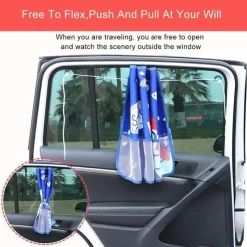 Kinder The Decor Haven Autozubehör|Automobilindustrie-Verstellbarer Sonnenschutz fürs Auto – UV-Schutz für die Sichtschutzwand Ihres Babys