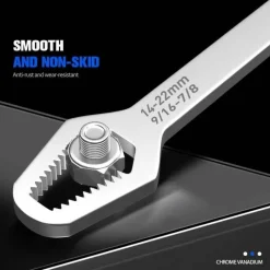 Trail u0026 Beyond Outdoor-Artikel|Outdoor & Garten-Verstellbarer Universalschlüssel – Vielseitiges Werkzeug für Zuhause und die Garage