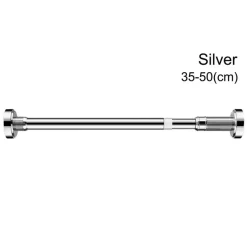 Room to Spare Aufbewahrung Und Organisation|Badezimmer-Verstellbarer Wäscheständer aus Edelstahl, Teleskopstange für den Balkon