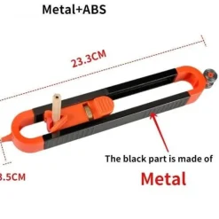 The Decor Haven Camping Im Freien|Outdoor-Artikel-Verstellbares Anreißlineal – Präzisionsmesswerkzeug