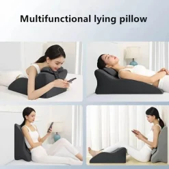 The Decor Haven Gadgets Für Zuhause-Verstellbares Bettkissen – Komfort-Stützkissen