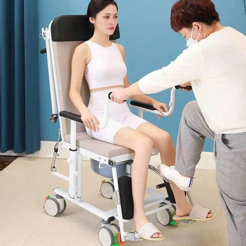 Tranquil Touch Mobilitäts- Und Support-Tools|Gesundheits-Gadgets-Verstellbares hydraulisches Transferstuhlbett – Einfaches Anheben für ältere Menschen