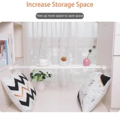 Deco Küche & Esszimmer-Verstellbares Küchenschrank-Organizer-Regal – Aufbewahrungslösung ohne Bohren