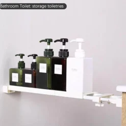 Deco Küche & Esszimmer-Verstellbares Küchenschrank-Organizer-Regal – Aufbewahrungslösung ohne Bohren