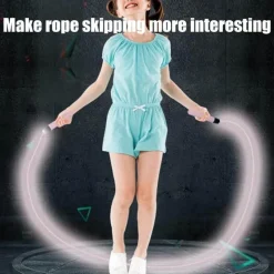 The Relaxation Nook Fitness-Gadgets|Gesundheits-Gadgets-Verstellbares LED-Springseil - Fitness-Springseil