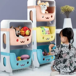 The Decor Haven Küche & Esszimmer-Verstellbares Mehrzweck-Lagerregal - Easy Roll Organizer