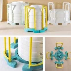 Space Savvy Küche & Esszimmer-Verstellbares Mini-Abtropfgestell – Aufbewahrungs-Organizer für die Küche