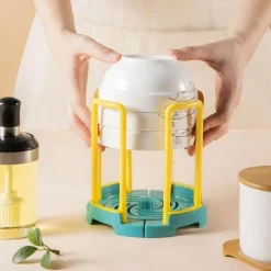 Space Savvy Küche & Esszimmer-Verstellbares Mini-Abtropfgestell – Aufbewahrungs-Organizer für die Küche