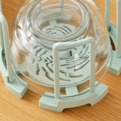 Space Savvy Küche & Esszimmer-Verstellbares Mini-Abtropfgestell – Aufbewahrungs-Organizer für die Küche