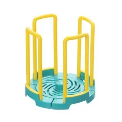 Space Savvy Küche & Esszimmer-Verstellbares Mini-Abtropfgestell – Aufbewahrungs-Organizer für die Küche