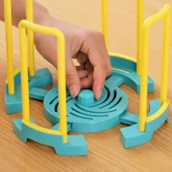 Space Savvy Küche & Esszimmer-Verstellbares Mini-Abtropfgestell – Aufbewahrungs-Organizer für die Küche