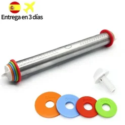 Tom Küche & Esszimmer-Verstellbares aus Edelstahl für die perfekte Zubereitung von Fondant-Teig