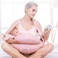 Kinder The Decor Haven Kinderwagen & Zubehör-Verstellbares Stillkissen – bequeme, waschbare Babystütze