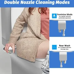The Relaxation Nook Mobilitäts- Und Support-Tools|Gesundheits- Und Entspannungstools-Verstellbares tragbares Bidet – Ultraflacher Toiletten-Sprühaufsatz