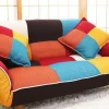 Cozy Living Möbel-Verstellbares Zweisitzer-Sofa – farbenfrohes, modernes Stoffsofa