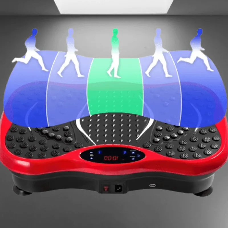 The Relaxation Nook Massageprodukte|Gesundheits-Gadgets-Vibrationsmassagegerät-Plattform – Schlankes Fitnessgerät für den Heimgebrauch