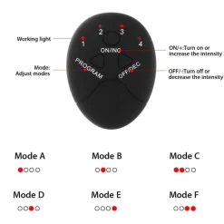 The Relaxation Nook Fitness-Gadgets|Gesundheits- Und Entspannungstools-Vibrierender Hüfttrainer – Intelligenter Muskelstimulator für Fitness