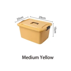 Tom Küche & Esszimmer-Vielseitige Aufbewahrungsbox mit großem Fassungsvermögen – idealer Organizer für Kosmetika, Spielzeug, Snacks, Kleidung