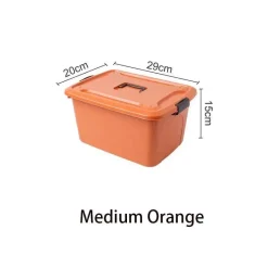 Tom Küche & Esszimmer-Vielseitige Aufbewahrungsbox mit großem Fassungsvermögen – idealer Organizer für Kosmetika, Spielzeug, Snacks, Kleidung