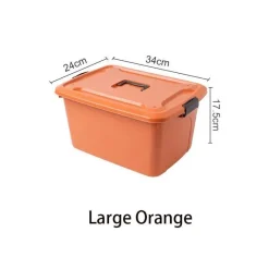 Tom Küche & Esszimmer-Vielseitige Aufbewahrungsbox mit großem Fassungsvermögen – idealer Organizer für Kosmetika, Spielzeug, Snacks, Kleidung