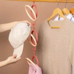 Comfort u0026 Style Gadgets Für Zuhause-Vielseitiger Kleiderbügel mit rundem Haken – Mehrzweck-Organizer für kreative Zwecke