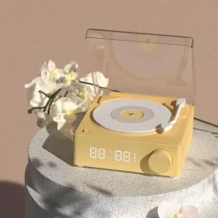 Comfort u0026 Style Gadgets Für Zuhause-Vintage Bluetooth Plattenspieler - Retro Mini Lautsprecher