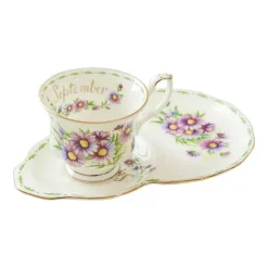 Feast u0026 Flair Küche & Esszimmer-Vintage Bone China Kaffeetassen-Set – Phnom Penh Design für das Home Office
