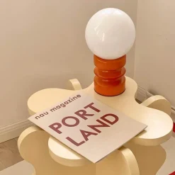 Bright Accents Beleuchtung-Vintage Bunte Tischlampe - Retro Candy Light