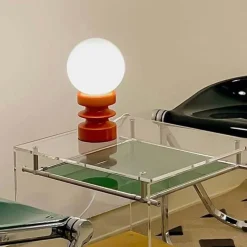 Bright Accents Beleuchtung-Vintage Bunte Tischlampe - Retro Candy Light