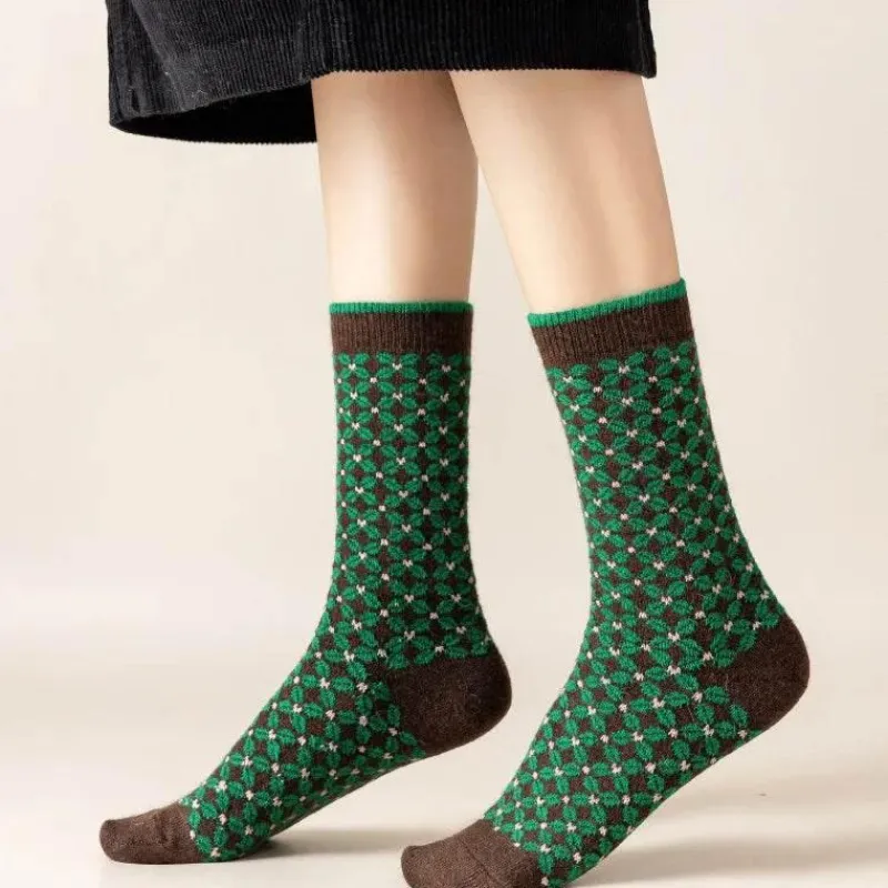 Damen Everly u0026 Lace Damenbekleidung-Vintage Damen Crew Socken - Retro Gemütliches Schuhwerk