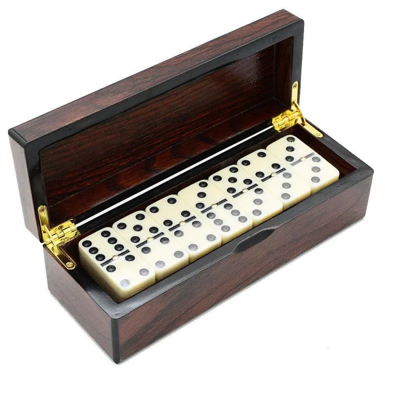 Tabletop Artistry Spielzeug & Spiele-Vintage Dominoes Set, Classic Game, Gift For Friend