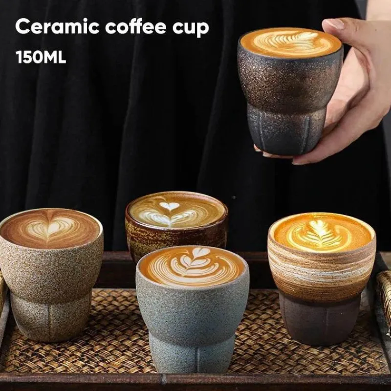 Plates u0026 More Küche & Esszimmer-Vintage Espressotassen-Set – Kung-Fu-Teetassen für das Home Office