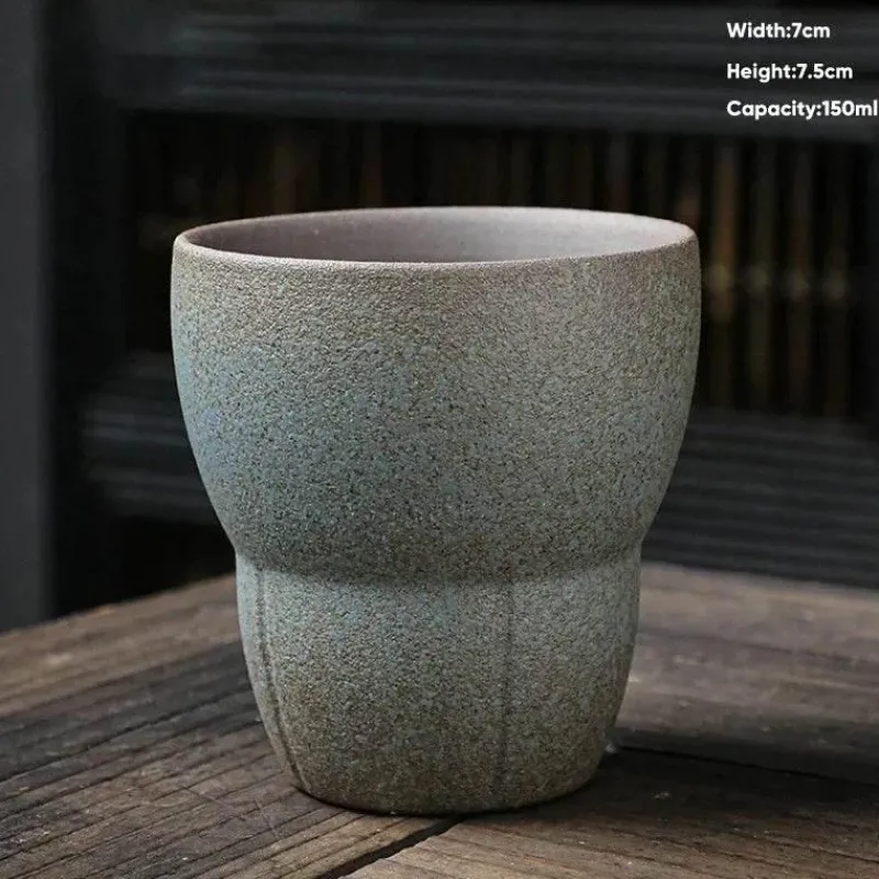 Plates u0026 More Küche & Esszimmer-Vintage Espressotassen-Set – Kung-Fu-Teetassen für das Home Office