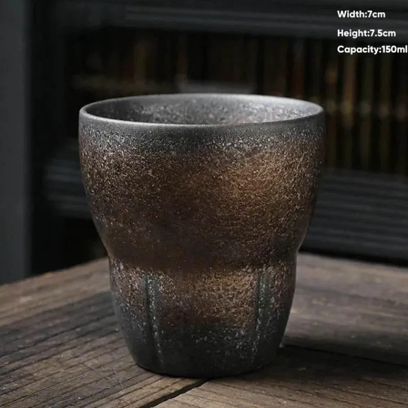 Plates u0026 More Küche & Esszimmer-Vintage Espressotassen-Set – Kung-Fu-Teetassen für das Home Office