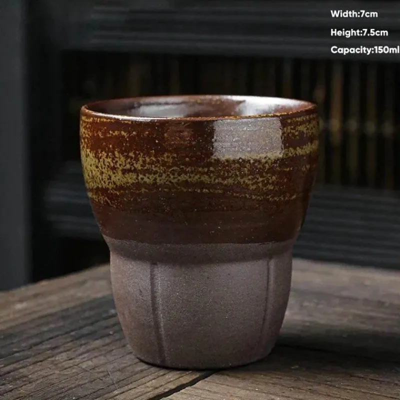 Plates u0026 More Küche & Esszimmer-Vintage Espressotassen-Set – Kung-Fu-Teetassen für das Home Office