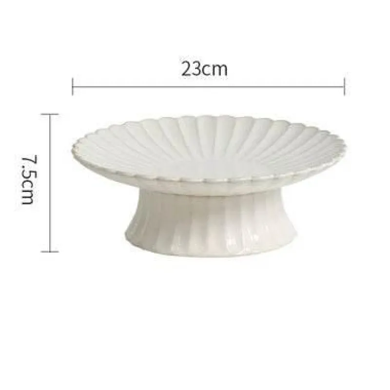 Elegance at the Table Küche & Esszimmer-Vintage Gestreiftes Esstischset aus Keramik - Küchengeschirr