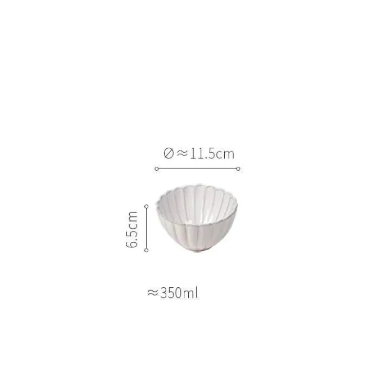 Elegance at the Table Küche & Esszimmer-Vintage Gestreiftes Esstischset aus Keramik - Küchengeschirr