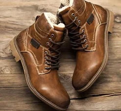 Herren Decor Herrenschuhe-Vintage Herren Winterstiefel - Warmes modisches Schuhwerk