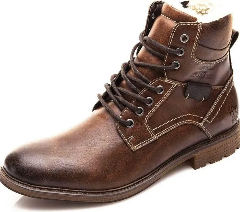 Herren Decor Herrenschuhe-Vintage Herren Winterstiefel - Warmes modisches Schuhwerk