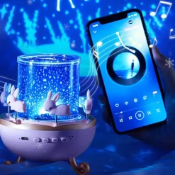 Glow u0026 Shade Beleuchtung-Vintage Karussell Projektorlampe - Rotierendes Lichtdekor