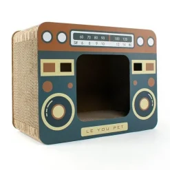 The Gilded Nest Haustierzubehör|Haustierbetten-Vintage Katzenkratzbrettbett - DIY Haustiermöbel