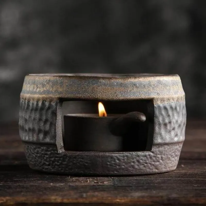 The Cozy Mug Küche & Esszimmer-Vintage Keramik Teekannenwärmer - Retro Art Halter