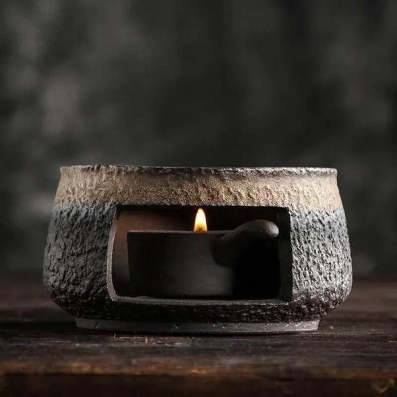 The Cozy Mug Küche & Esszimmer-Vintage Keramik Teekannenwärmer - Retro Art Halter