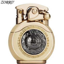 The Outdoor Vault Outdoor-Artikel|Heimwerkzeuge-Vintage Kerosinfeuerzeug - Automatische Drehzündung