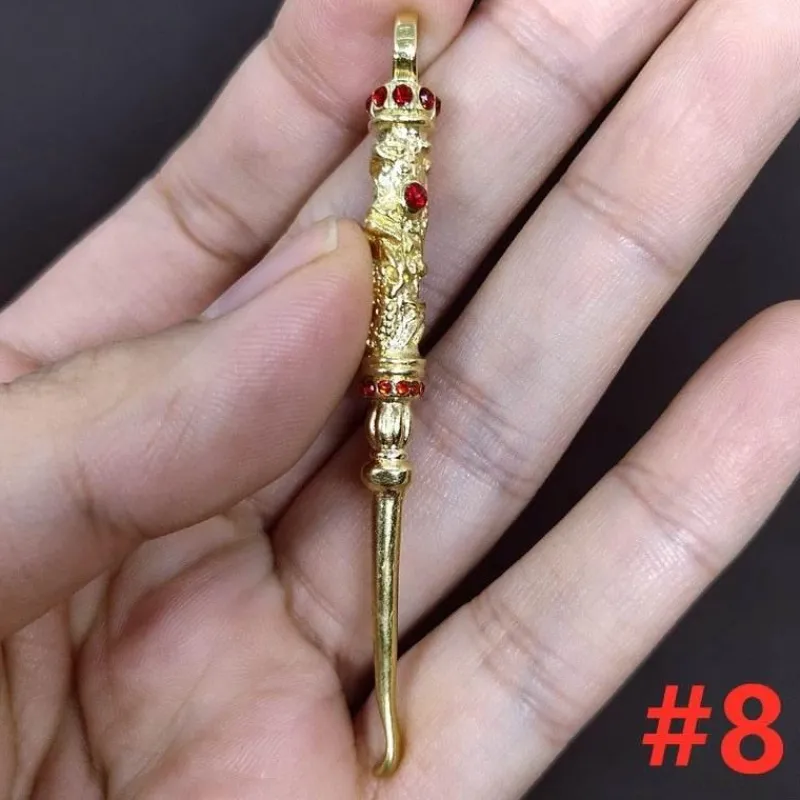 Wilderness Haven Outdoor & Garten|Outdoor-Artikel-Vintage Messing Schlüsselanhänger - Retro Mini Werkzeug Accessoire