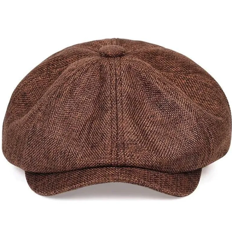 Herren Heritage Threads Herrenbekleidung-Vintage Newsboy Cap – Klassische Schiebermütze für Damen und Herren